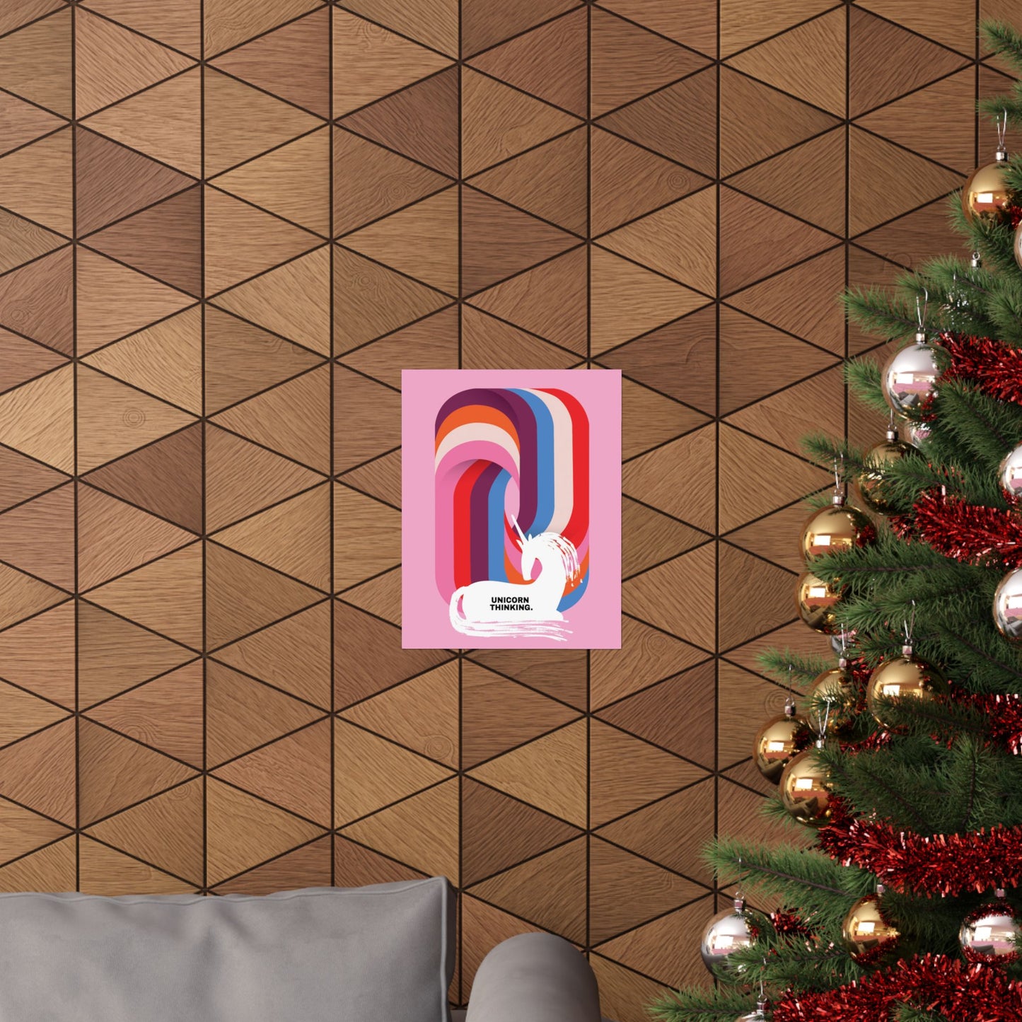 Vertical Poster - Unicorn Thinking.